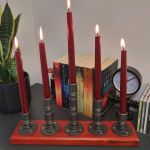 Świecznik Loftowy 5-ramienny F005_1-W3 Loft - Świecznik Loftowy F005_1-W3 Loft