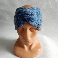 Opaska turban, wielokolorowa.