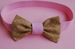 Opaska niemowlęca - PasteLOVE beżowe