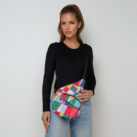 Torebka na ramię ,nerka damska