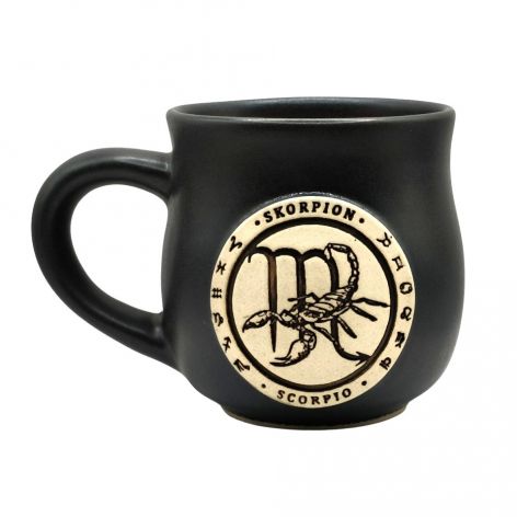 Kubek Ceramiczny 300 ml ze Znakiem Zodiaku Skorpion – Rękodzieło