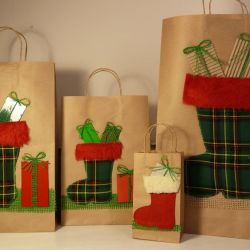 Torebki do pakowania prezentów- 4 sztuki