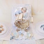 Exploding box na chrzest "CottonCandy1"GOTOWY - 
