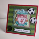 Kartka urodzinowa personalizowana piłkarska Liverpool - Kartka urodzinowa personalizowana piłkarska Liverpool