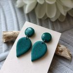 „EDITH” kolczyki z glinki polimerowej - „EDITH” kolczyki z glinki polimerowej