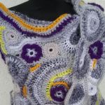 Chusta freeform crochet - 