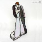 Młoda Para VI - witrażowy dekor