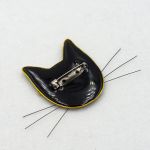 Przypinka tęczowa pride z kotem pin 001 - 