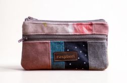 Patchworkowy kolorowy portfelik