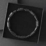 Bransoletka męska turmalin jaspis tj99 - 