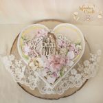 Kartka ślubna serce "MagnoliaLove" GOTOWA - 