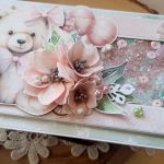 Kartka z shakerem dla dziewczynki - Z boku