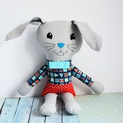 Królik Szarak - Radosny Tomek 37 cm