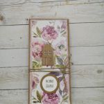 Kartka slubna w pudełku z okienkiem. - 