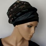 letni turban ANDREA - szarfa zamotana wokół głowy