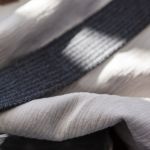 Duża torba podróżna z tłoczonego weluru – unikat handmade no waste - 