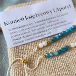 Bransoletka z kamieni naturalnych - Apatyt - 4