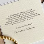 Kartka ślubna z pudełkiem i kopertą, WP 42C - Kartka ślubna z pudełkiem i kopertą