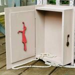 Kufer książka z motywem baletu, prezent, na biżuterię, na drobiazgi, dla niej - 