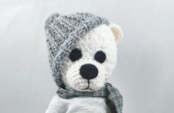 GRZEŚ - szydełkowy miś, personalizacja