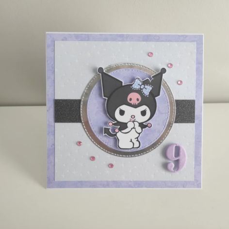 Kartka urodzinowa Kuromi