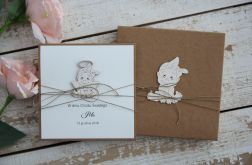 Rustykalny zestaw chrzest chrzciny 5