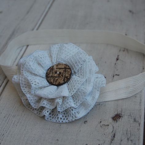 Opaska niemowlęca - Retro zawijas