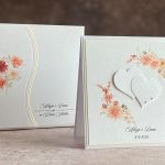 Kartka ślubna z pudełkiem i kopertą, WA 51A - Kartka ślubna z pudełkiem i kopertą