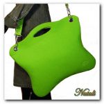 Oryginalna, uniwersalna zielona neonowa torba  - 