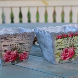 DONICZKi NA KWIATY, SHABBY CHIC, róże