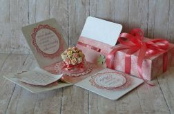 Pudełko niespodzianka z okazji ślubu