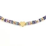 Naszyjnik z fluorytów. - Naszyjnik z fluorytów.