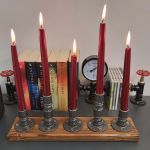 Świecznik Loftowy 5-ramienny F005_3-W1 Loft - Świecznik Loftowy F005_3-W1 Loft