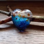 Magnes z żywicy epoksydowej z bursztynami - 2