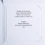 Kartka komunijna minimalistyczna handmade - Kartka komunijna z życzeniami i personalizacją