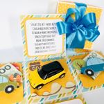 Żółte autko - Box dla chłopca - Urodziny