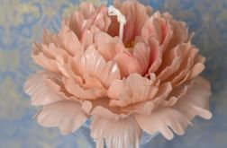 Świeca kwiat piwoni