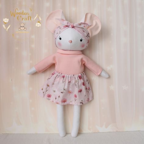 Myszka Kasia, przytulanka, prezent GOTOWA