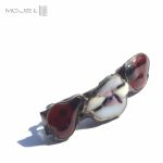 Mroczne biedrony - klamra do włosów