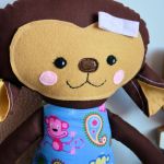 Słodka małpka Sonia 45 cm - 