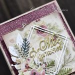 Moc życzeń - peonie w ramce - Peonie - detal I