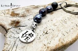 Breloczek damski z kamieni kocham zwierzęta