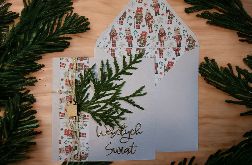 Kartka świąteczna z pasującą kopertą 25