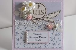 Kartka Pierwsza Komunia Święta 07 w pudełeczku