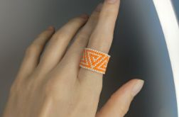 Pierścionek z koralików _2