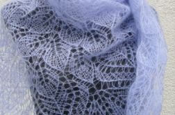 Ażurowa chusta mgiełka