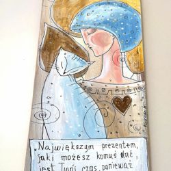 Deseczka z sentencją nr 161 " Największym prezentem jaki możesz..."