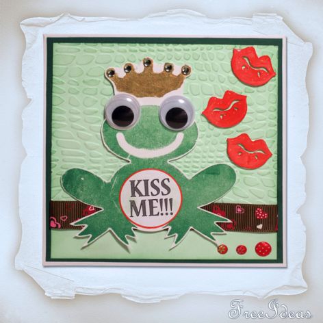Kiss me I - oryginalna walentynka