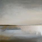 ABSTRAKCJA ZE ZŁOTEM-OBRAZ AKRYLOWY FORMATU 60/60 CM  - 