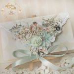 Kartka ślubna kopertówka "Bon Voyage2" GOTOWA - 